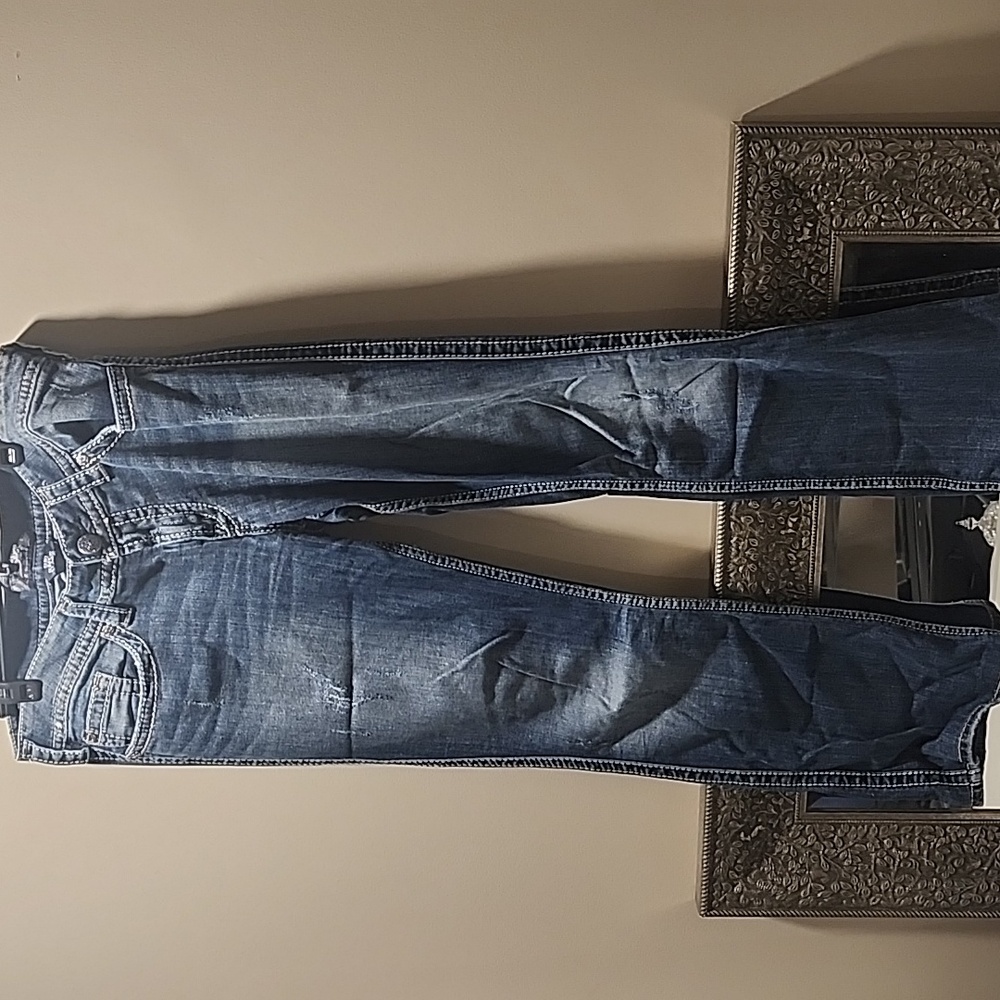 Silver jeans